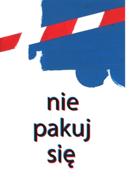 Plakat profilaktyczny powstał w ramach programu &quot;Sztuka Wyboru&quot;. Plakaty są dostępne na licencji Creative Commons - Uznanie autorstwa - Użycie niekomercyjne - Bez utworów zależnych 4.0 Międzynarodowe. W związku ilością grafik nadesłanych na konkurs i ich abstrakcyjną formą grafika nie posiada alternatywnego opisu, jednak serdecznie zachęcamy do kontaktu z administratorem strony, który z przyjemnością przybliży Państwu program i różnorodność zrealizowanych w jego ramach prac.