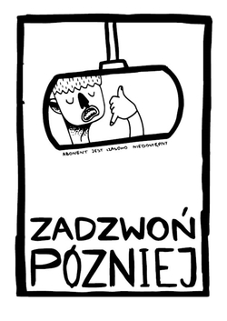 Plakat profilaktyczny powstał w ramach programu &quot;Sztuka Wyboru&quot;. Plakaty są dostępne na licencji Creative Commons - Uznanie autorstwa - Użycie niekomercyjne - Bez utworów zależnych 4.0 Międzynarodowe. W związku ilością grafik nadesłanych na konkurs i ich abstrakcyjną formą grafika nie posiada alternatywnego opisu, jednak serdecznie zachęcamy do kontaktu z administratorem strony, który z przyjemnością przybliży Państwu program i różnorodność zrealizowanych w jego ramach prac.
