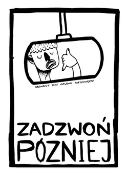 Plakat profilaktyczny powstał w ramach programu &quot;Sztuka Wyboru&quot;. Plakaty są dostępne na licencji Creative Commons - Uznanie autorstwa - Użycie niekomercyjne - Bez utworów zależnych 4.0 Międzynarodowe. W związku ilością grafik nadesłanych na konkurs i ich abstrakcyjną formą grafika nie posiada alternatywnego opisu, jednak serdecznie zachęcamy do kontaktu z administratorem strony, który z przyjemnością przybliży Państwu program i różnorodność zrealizowanych w jego ramach prac.