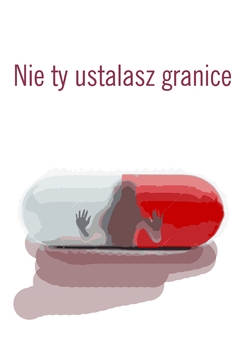 Plakat profilaktyczny powstał w ramach programu &quot;Sztuka Wyboru&quot;. Plakaty są dostępne na licencji Creative Commons - Uznanie autorstwa - Użycie niekomercyjne - Bez utworów zależnych 4.0 Międzynarodowe. W związku ilością grafik nadesłanych na konkurs i ich abstrakcyjną formą grafika nie posiada alternatywnego opisu, jednak serdecznie zachęcamy do kontaktu z administratorem strony, który z przyjemnością przybliży Państwu program i różnorodność zrealizowanych w jego ramach prac.