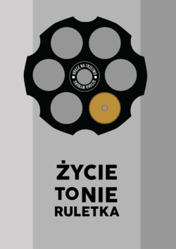 Plakat profilaktyczny powstał w ramach programu &quot;Sztuka Wyboru&quot;. Plakaty są dostępne na licencji Creative Commons - Uznanie autorstwa - Użycie niekomercyjne - Bez utworów zależnych 4.0 Międzynarodowe. W związku ilością grafik nadesłanych na konkurs i ich abstrakcyjną formą grafika nie posiada alternatywnego opisu, jednak serdecznie zachęcamy do kontaktu z administratorem strony, który z przyjemnością przybliży Państwu program i różnorodność zrealizowanych w jego ramach prac.