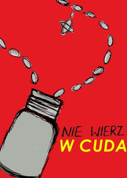 Plakat profilaktyczny powstał w ramach programu &quot;Sztuka Wyboru&quot;. Plakaty są dostępne na licencji Creative Commons - Uznanie autorstwa - Użycie niekomercyjne - Bez utworów zależnych 4.0 Międzynarodowe. W związku ilością grafik nadesłanych na konkurs i ich abstrakcyjną formą grafika nie posiada alternatywnego opisu, jednak serdecznie zachęcamy do kontaktu z administratorem strony, który z przyjemnością przybliży Państwu program i różnorodność zrealizowanych w jego ramach prac.