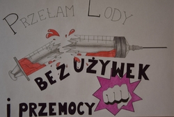 Plakat profilaktyczny powstał w ramach programu &quot;Sztuka Wyboru&quot;. Plakaty są dostępne na licencji Creative Commons - Uznanie autorstwa - Użycie niekomercyjne - Bez utworów zależnych 4.0 Międzynarodowe. W związku ilością grafik nadesłanych na konkurs i ich abstrakcyjną formą grafika nie posiada alternatywnego opisu, jednak serdecznie zachęcamy do kontaktu z administratorem strony, który z przyjemnością przybliży Państwu program i różnorodność zrealizowanych w jego ramach prac.