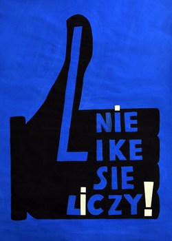 Plakat profilaktyczny powstał w ramach programu &quot;Sztuka Wyboru&quot;. Plakaty są dostępne na licencji Creative Commons - Uznanie autorstwa - Użycie niekomercyjne - Bez utworów zależnych 4.0 Międzynarodowe. W związku ilością grafik nadesłanych na konkurs i ich abstrakcyjną formą grafika nie posiada alternatywnego opisu, jednak serdecznie zachęcamy do kontaktu z administratorem strony, który z przyjemnością przybliży Państwu program i różnorodność zrealizowanych w jego ramach prac.