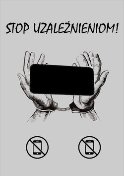 Plakat profilaktyczny powstał w ramach programu &quot;Sztuka Wyboru&quot;. Plakaty są dostępne na licencji Creative Commons - Uznanie autorstwa - Użycie niekomercyjne - Bez utworów zależnych 4.0 Międzynarodowe. W związku ilością grafik nadesłanych na konkurs i ich abstrakcyjną formą grafika nie posiada alternatywnego opisu, jednak serdecznie zachęcamy do kontaktu z administratorem strony, który z przyjemnością przybliży Państwu program i różnorodność zrealizowanych w jego ramach prac.