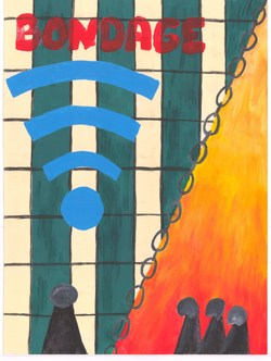 Plakat profilaktyczny powstał w ramach programu &quot;Sztuka Wyboru&quot;. Plakaty są dostępne na licencji Creative Commons - Uznanie autorstwa - Użycie niekomercyjne - Bez utworów zależnych 4.0 Międzynarodowe. W związku ilością grafik nadesłanych na konkurs i ich abstrakcyjną formą grafika nie posiada alternatywnego opisu, jednak serdecznie zachęcamy do kontaktu z administratorem strony, który z przyjemnością przybliży Państwu program i różnorodność zrealizowanych w jego ramach prac.