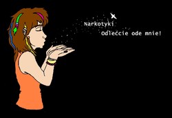 Plakat profilaktyczny powstał w ramach programu &amp;quot;Sztuka Wyboru&amp;quot;. Plakaty są dostępne na licencji Creative Commons - Uznanie autorstwa - Użycie niekomercyjne - Bez utworów zależnych 4.0 Międzynarodowe. W związku ilością grafik nadesłanych na konkurs i ich abstrakcyjną formą grafika nie posiada alternatywnego opisu, jednak serdecznie zachęcamy do kontaktu z administratorem strony, który z przyjemnością przybliży Państwu program i różnorodność zrealizowanych w jego ramach prac.