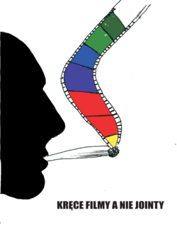 Plakat profilaktyczny powstał w ramach programu &amp;quot;Sztuka Wyboru&amp;quot;. Plakaty są dostępne na licencji Creative Commons - Uznanie autorstwa - Użycie niekomercyjne - Bez utworów zależnych 4.0 Międzynarodowe. W związku ilością grafik nadesłanych na konkurs i ich abstrakcyjną formą grafika nie posiada alternatywnego opisu, jednak serdecznie zachęcamy do kontaktu z administratorem strony, który z przyjemnością przybliży Państwu program i różnorodność zrealizowanych w jego ramach prac.
